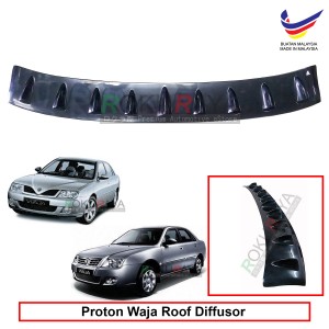 Proton Waja 2000-2011 Vortex Generator Shark Fin Aerodynamic Rear Top Roof Diffuser Diffusor